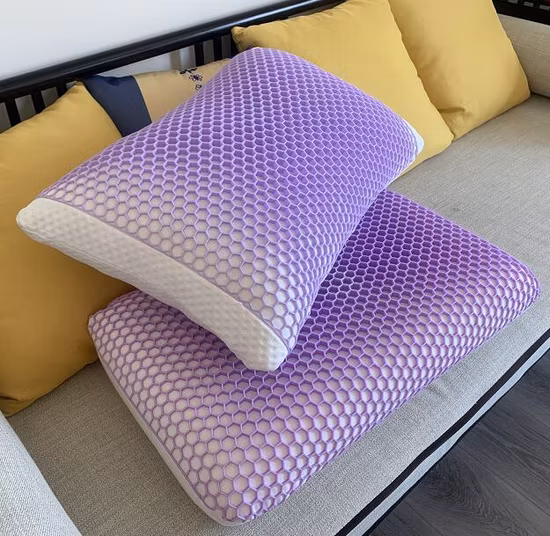 Cooling Gel TPE Memory Foam Pillow Shredded Memory Foam Pillow in Bed for Hot Sleepers