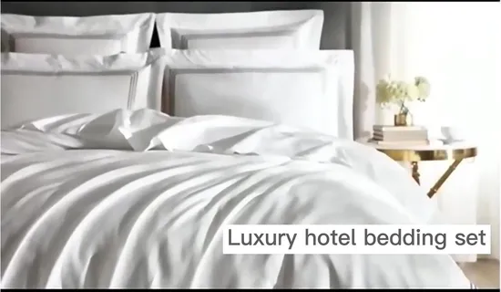 Good Price Custom King Queen Size 5 Star Hotel Comforter 100% Cotton Bedsheet Jacquard Embroidery Luxury Hotel Bedding Set From Nantong Home Textile 