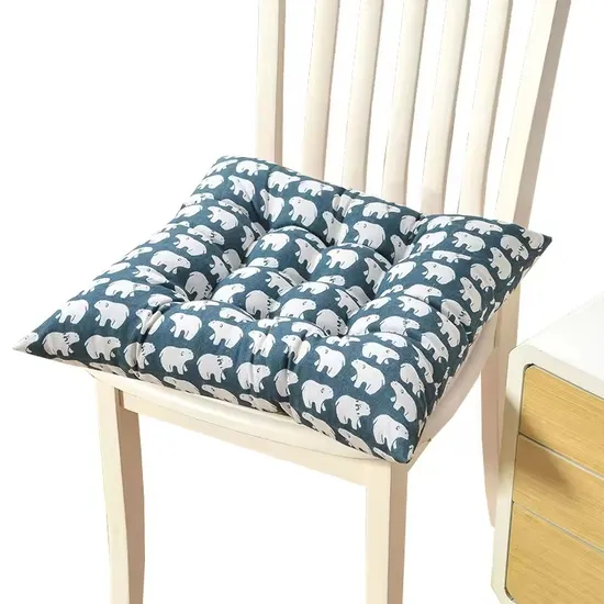 Hot Sale Multiple Colors Optional Squared Garden Sofa Seat Pad Chair Cushion 