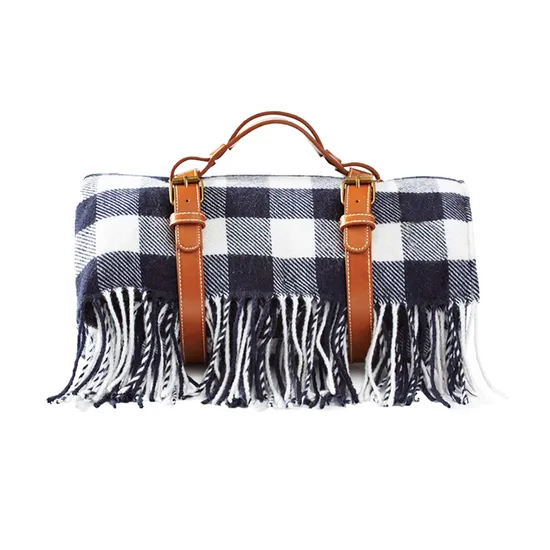 Solid Color 70% Wool 30% Viscose Household Wool Blanket 