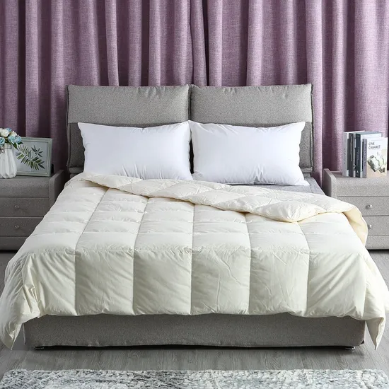 Home Collection Breathable Soft White Duck Down Infused Pillows 