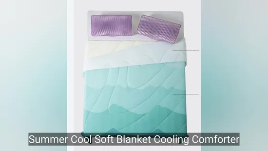 Hot Sale Cheap Price Summer Ultrasonic Comforter Thin Quilt Microfiber Polyester Blanket 