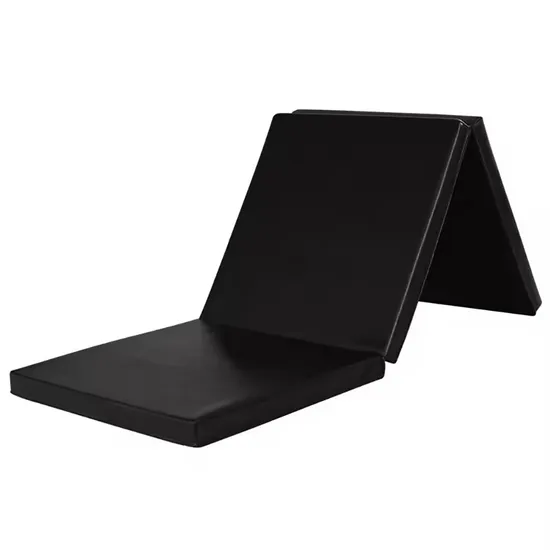 Easy Storage Portable Guest Bed Fold up Bed Pad with Breathable Cover Gel Memory Foam Portable Trifold Mattress Topper 