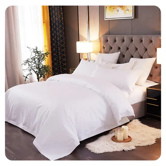 Wholesale 100% Cotton Bedding Set Home Hotel Bed Sheet Set 