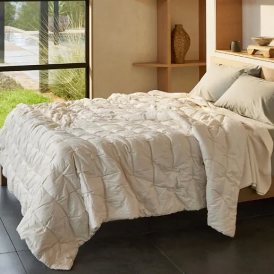 Tencelcover Embroied Duvet Inserts Quilted Microfiber Comforter 