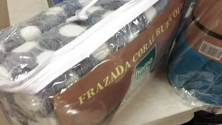 Flannel Blanket Printing Fabric 1.8X2.2m 900g 